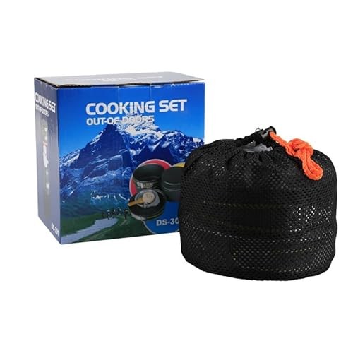 BRAVECOW 11-Piece Camping Cookware Set for 3-4 People-7