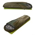 Tidevib Green Breathable Waterproof Bivy Sack Sleeping Bag with Thermal Reflective Material