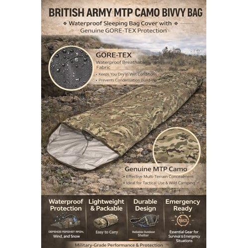 British Army MTP Gore-Tex Bivvy Bag-4