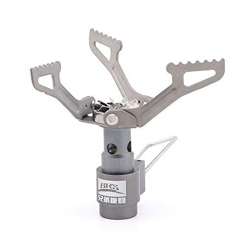 BRS BRS-3000T Ultralight Titanium Camping Stove, 26 g