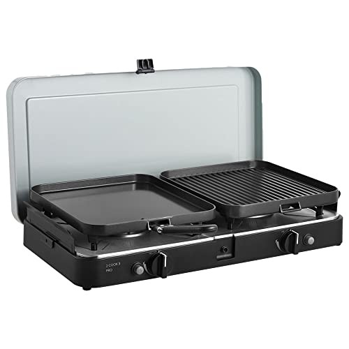 Cadac 2 Cook 3 Pro Deluxe QR Camping Stove, Grey