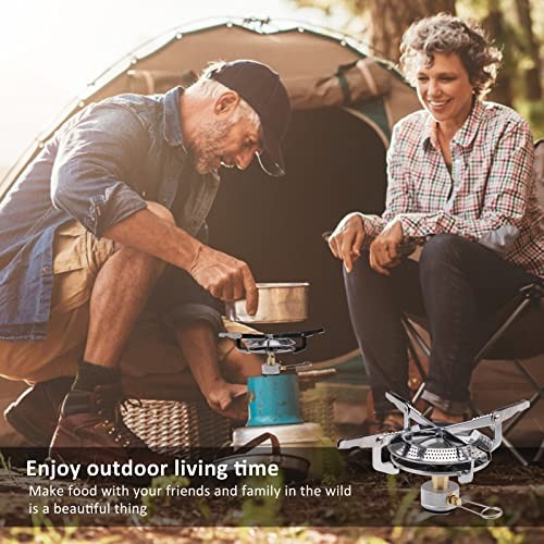 TSLBW Portable Single Burner Camping Gas Stove 2800W-5