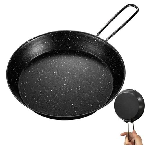 Generic Camping Pan 7.87 inches, portable frying pan with folding handle-8