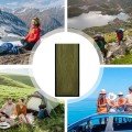 Generic Green Camping Sleeping Bag Thermal Sleep Pouch