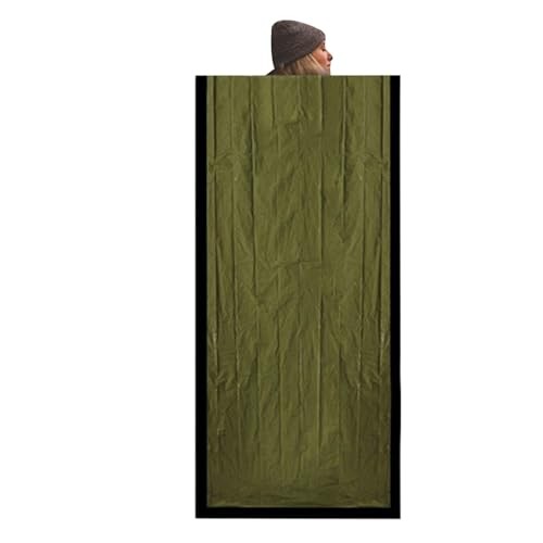 Generic Green Camping Sleeping Bag Thermal Sleep Pouch-6