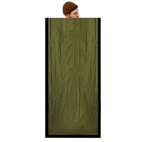 Generic Green Camping Sleeping Bag Thermal Sleep Pouch-7