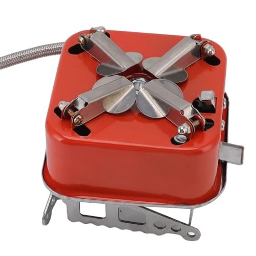 Taylor & Brown Mini Foldable Backpacking Stove with 8 Gas Canisters-7
