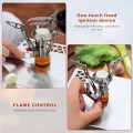 Starvortex Portable Camping Gas Stove, 117 g, Foldable Backpacking Burner