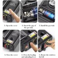 Deejaah Portable Camping Stove with Carry Case and 8 Butane Gas Canisters