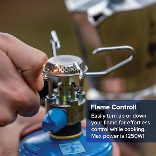 Campingaz Bleuet Micro Plus 1-Burner Camping Stove, Blue-3
