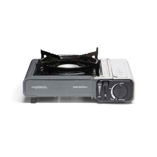 Campingaz Camp Bistro 3 1-Burner Camping Stove, 2200W, Black