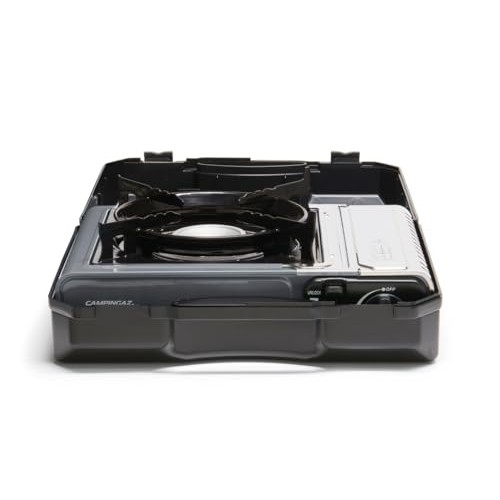 Campingaz Camp Bistro 3 1-Burner Camping Stove, 2200W, Black-9
