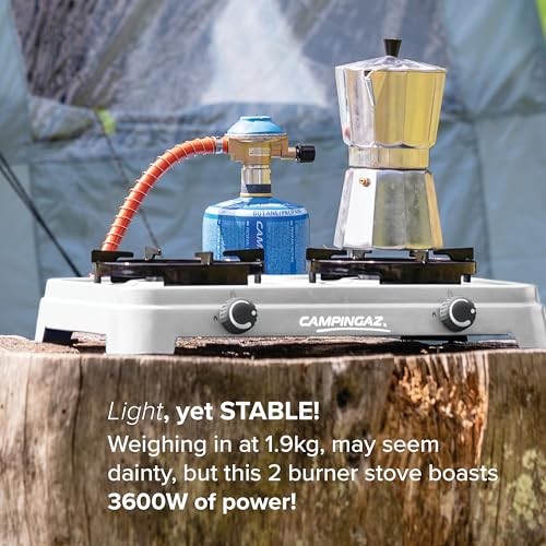 Campingaz Camping Cook CV 2-Burner Gas Stove, 3600 W-1