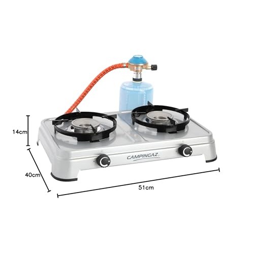 Campingaz Camping Cook CV 2-Burner Gas Stove, 3600 W-5