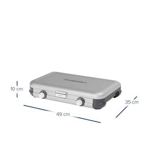 Campingaz Camping Kitchen 2 CV Portable Two-Burner Gas Stove, White-8