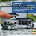 Campingaz Camping Kitchen 2 Grill & Go R Camping Stove, White