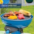 Campingaz Party Grill 200 CV Portable Camping BBQ and Stove, Blue