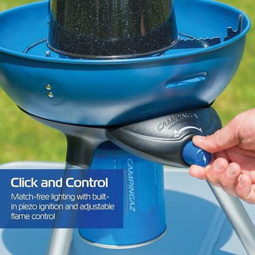 Campingaz Party Grill 200 CV Portable Camping BBQ and Stove, Blue-5