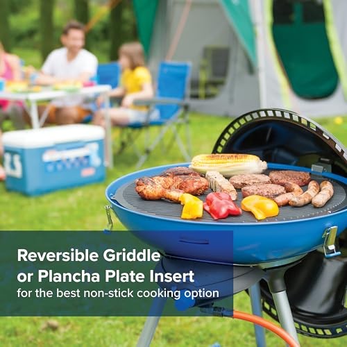 Campingaz Party Grill 600 R Portable Camping Stove and BBQ, Blue-2