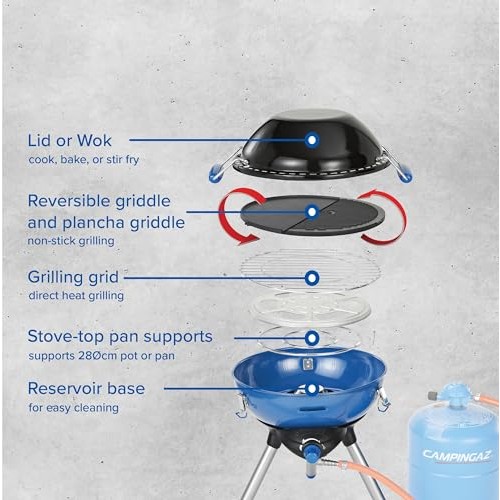 Campingaz Party Grill 400 R All-in-One Camping Stove and Grill-1