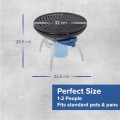 Campingaz Party Grill 100 Portable Camping Stove and BBQ, Black