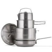 Campo Libre Enzo 6-Piece Camping Cookware Set