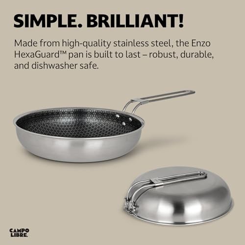 Campo Libre Enzo HexaGuard Coated Frying Pan-5