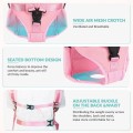 petmix Pink Small Adjustable Pet Backpack Carrier, Legs-Out Front Dog Carrier