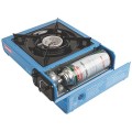 Coleman Portable Butane Stove with Carrying Case, Blue
