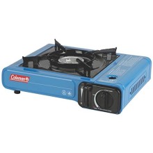 Coleman Portable Butane Stove with Carrying Case, Blue