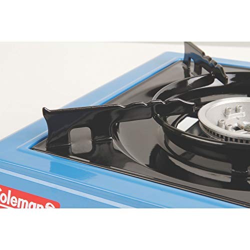 Coleman Portable Butane Stove with Carrying Case, Blue-4
