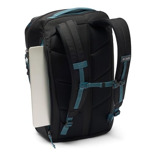 Columbia Landroamer Unisex Travel Backpack, Everblue/Black, One Size-4