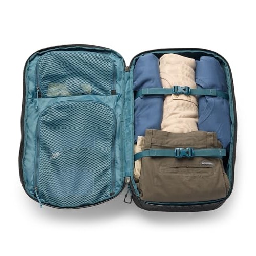 Columbia Landroamer Unisex Travel Backpack, Everblue/Black, One Size-6