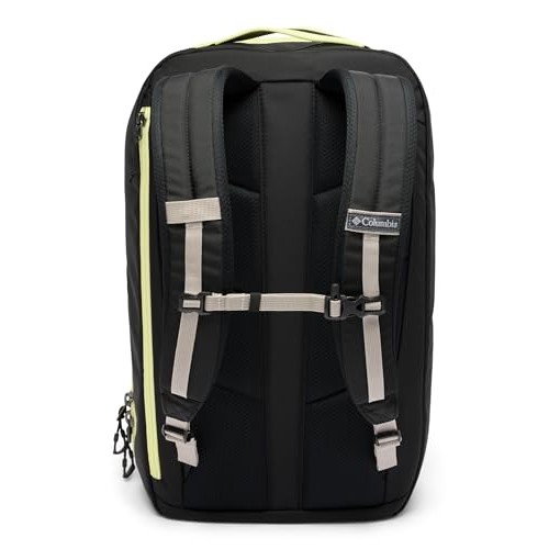 Columbia Landroamer Travel Backpack, Flint Grey/Black/Citron Haze, One Size-1