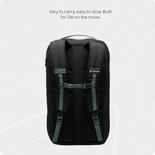 Columbia Landroamer Travel Backpack, Rain Forest/Black, One Size-3