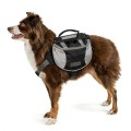 Cyrank M Black Dog Hiking Backpack Harness Saddle Bag
