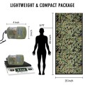Delmera Emergency Sleeping Bag Bivy Sack, Camouflage