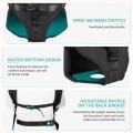 petmix Black L Dog Carrier Backpack, Adjustable Legs-Out Front Carrier