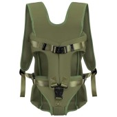 petmix Green S Dog Carrier Backpack, Adjustable Legs-Out Chest Carrier