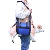 Kokoie Dog Carry Sling and Lift Harness, Blue, L