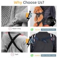 DOBVDLA Dog Front Carrier Backpack, Soft Pad, Army Green, XL