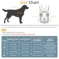 DOBVDLA Dog Front Carrier Backpack, Soft Pad, Legs Out, Army Green, L