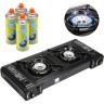 Stove + 4 Canisters
