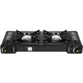 Greenfields Dual Burner Portable Camping Stove, Stove + 8 Canisters