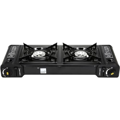 Greenfields Dual Burner Portable Camping Stove