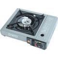 DWD Premium 2.5kW Camping Gas Stove with Windshield, Grey