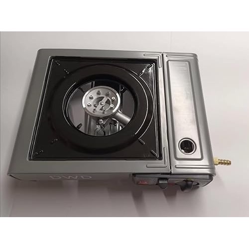 DWD Premium 2.5kW Camping Gas Stove with Windshield, Grey-8