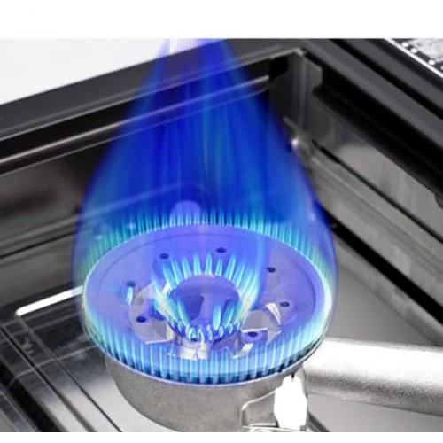 DWD Premium Double Camping Gas Stove, 5kW, Grey, with EN417 Connector-3