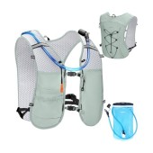 ECOHUB Green Hydration Vest Running Backpack with 2L Water Bladder