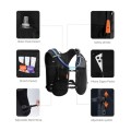 ECOHUB Hydration Vest Running Backpack with 2L Water Bladder, 6 Pockets, Black